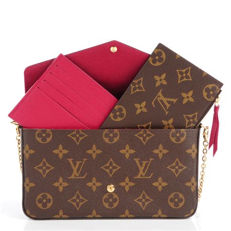 chain louis vuitton|Louis Vuitton chain wallet felicie.